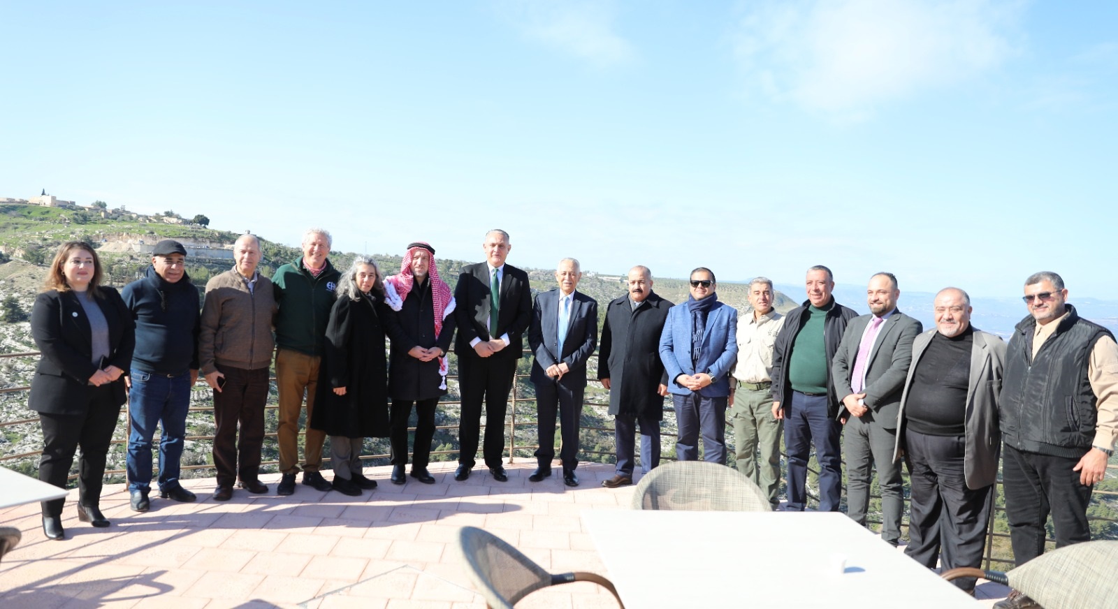 تزامنا مع زيارة الملك لمحافظة اربد...العيسوي يفتتح النُزل البيئي في محمية اليرموك