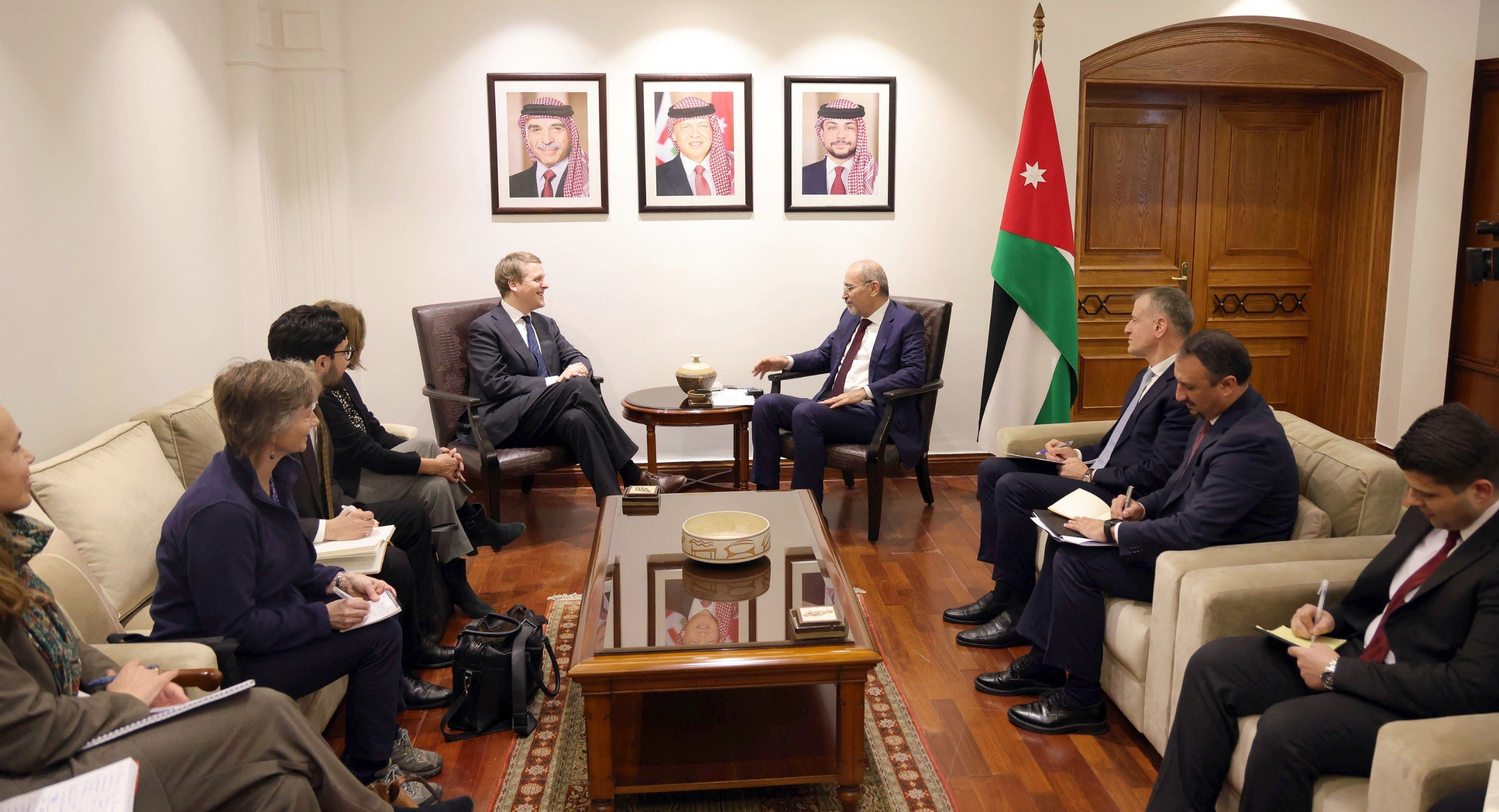 وزير الخارجية يلتقي وزير التنمية الدولية النرويجي