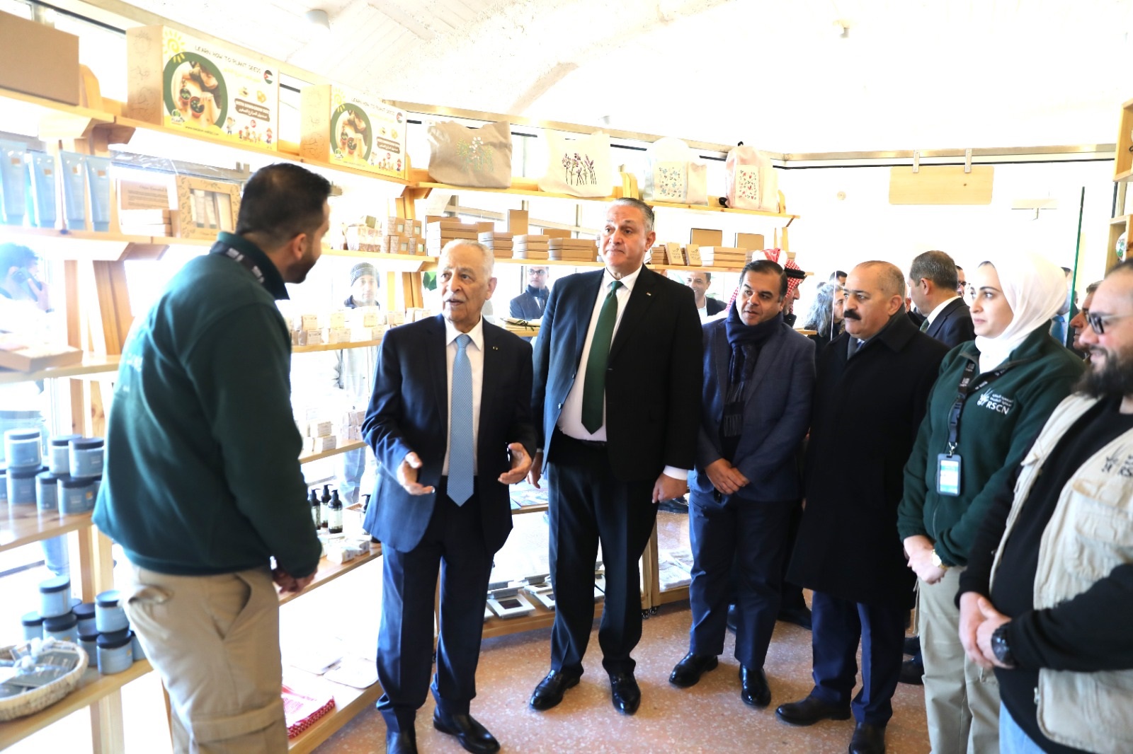 تزامنا مع زيارة الملك لمحافظة اربد...العيسوي يفتتح النُزل البيئي في محمية اليرموك