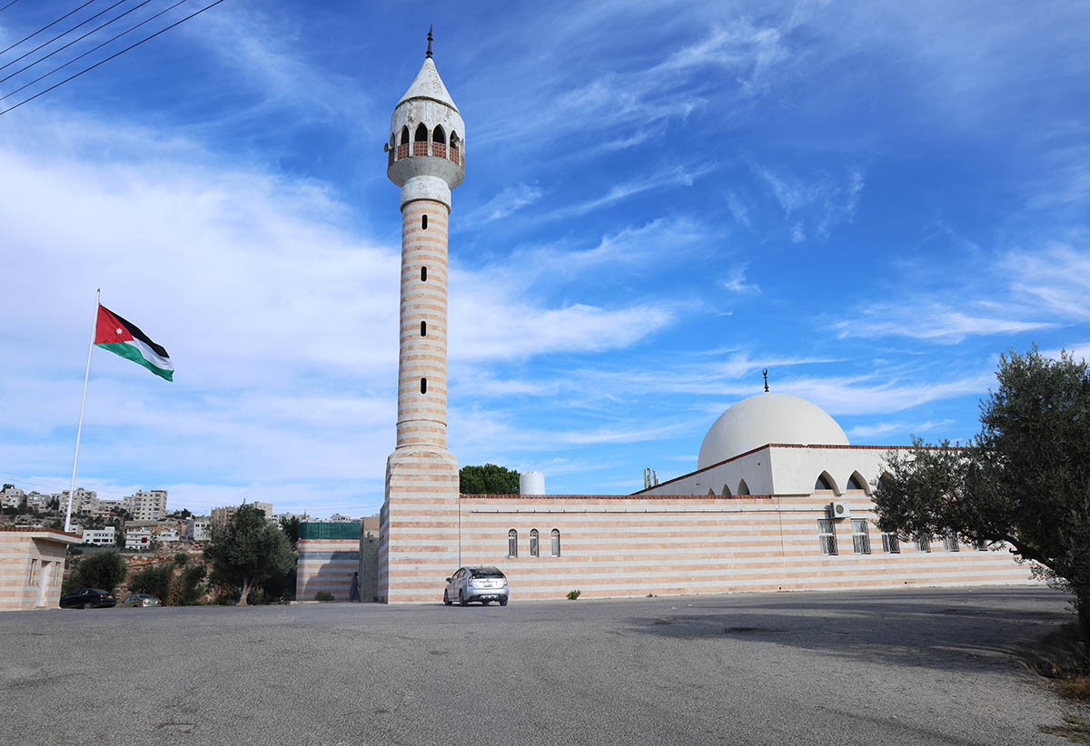 مسجد جبل القلعة في مدينة السلط .. تصوير شادي النسور 