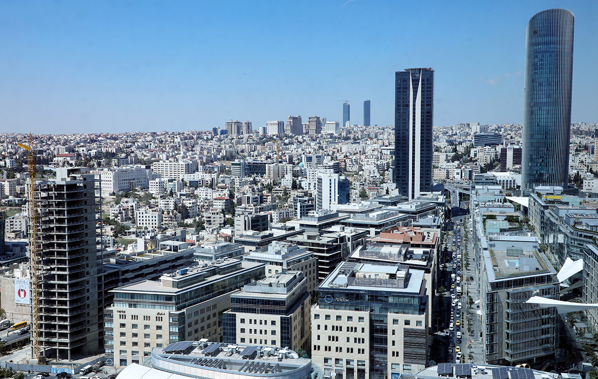 التطور العمراني في مدينة عمان   تصوير : علي الزعبي